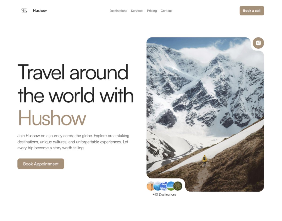 Howard_creator's tweet image. Day 8 - learning to create mordern hero section
@framer

Today, I created a beautiful hero section, responsive on desktop, tablet, and mobile

day8.framer.media

Is it good enough?