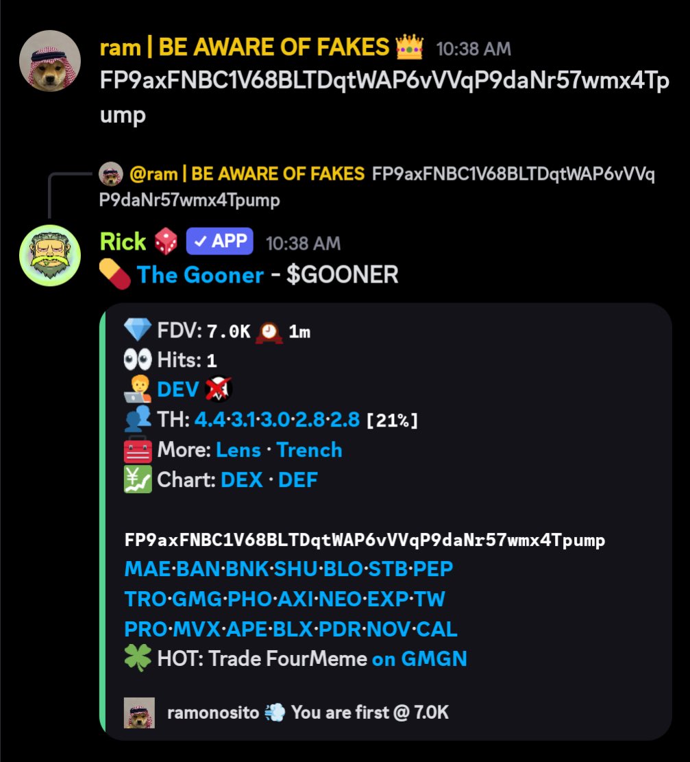 PFTrenches's tweet image. manifested a cook

$gooner: $8k -&amp;gt; $390k (48x)

market is never dry, stop fading the alpha