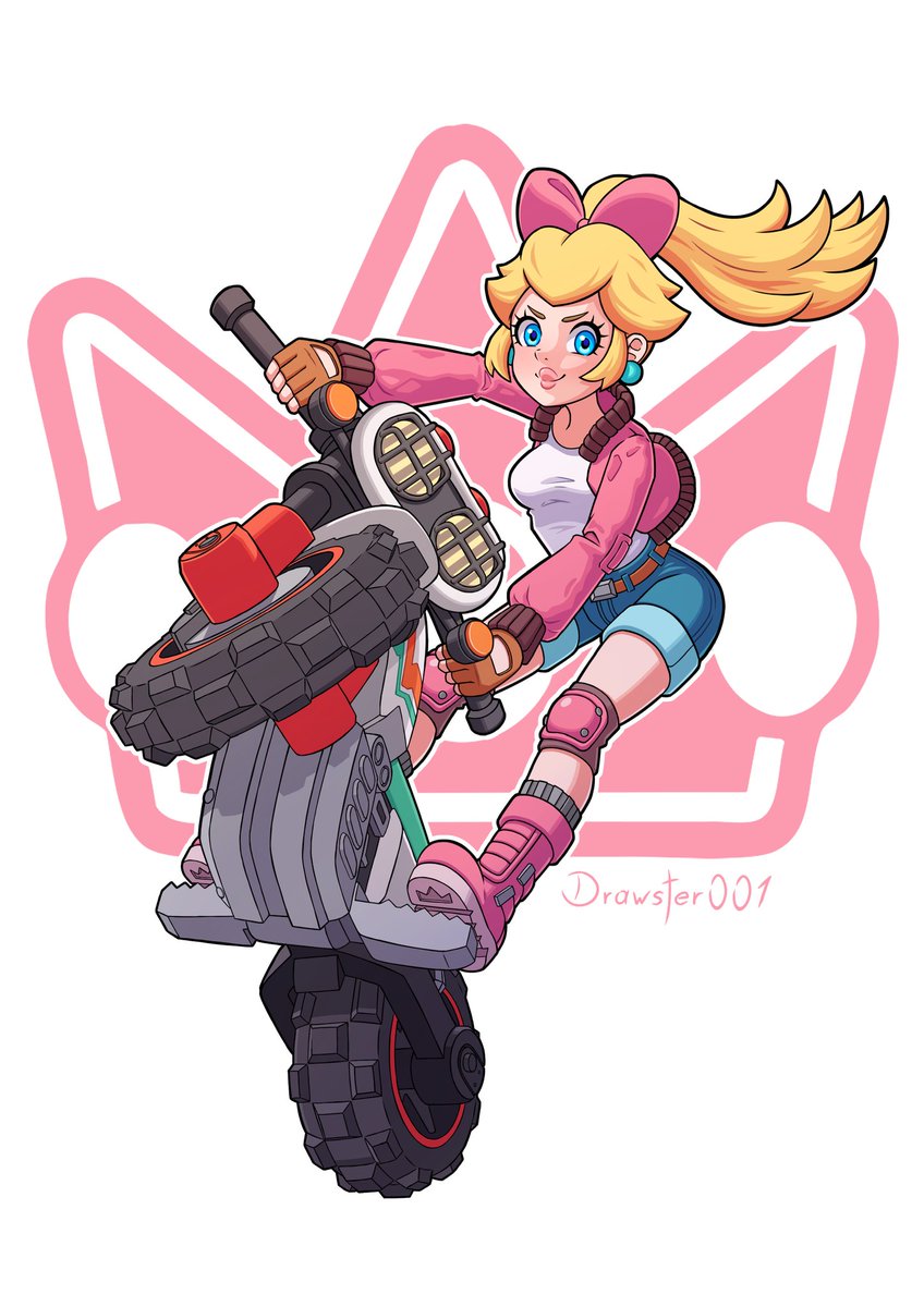 drawster001's tweet photo. Mario Kart World Peach is peak! 🍑👑💞
#MarioKartWorld #peach #Switch2 #fanart https://t.co/BITxHsTlzR