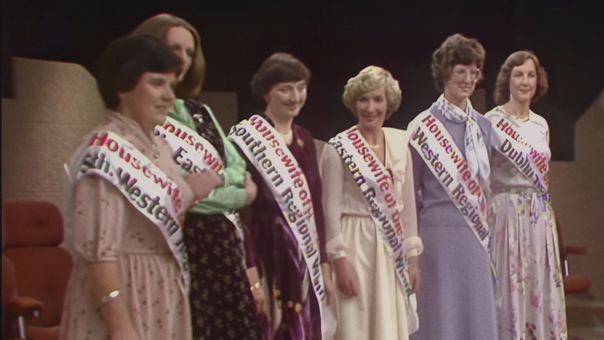 WildCardDistrib's tweet image. It's 30 years this month since the last ever Housewife of the Year competition took place.

In @CiaranCass's poignant &amp;amp; uplifting doc former contestants share their direct experiences of marriage bars, lack of contraception, Magdalene laundries, financial vulnerability, boredom…