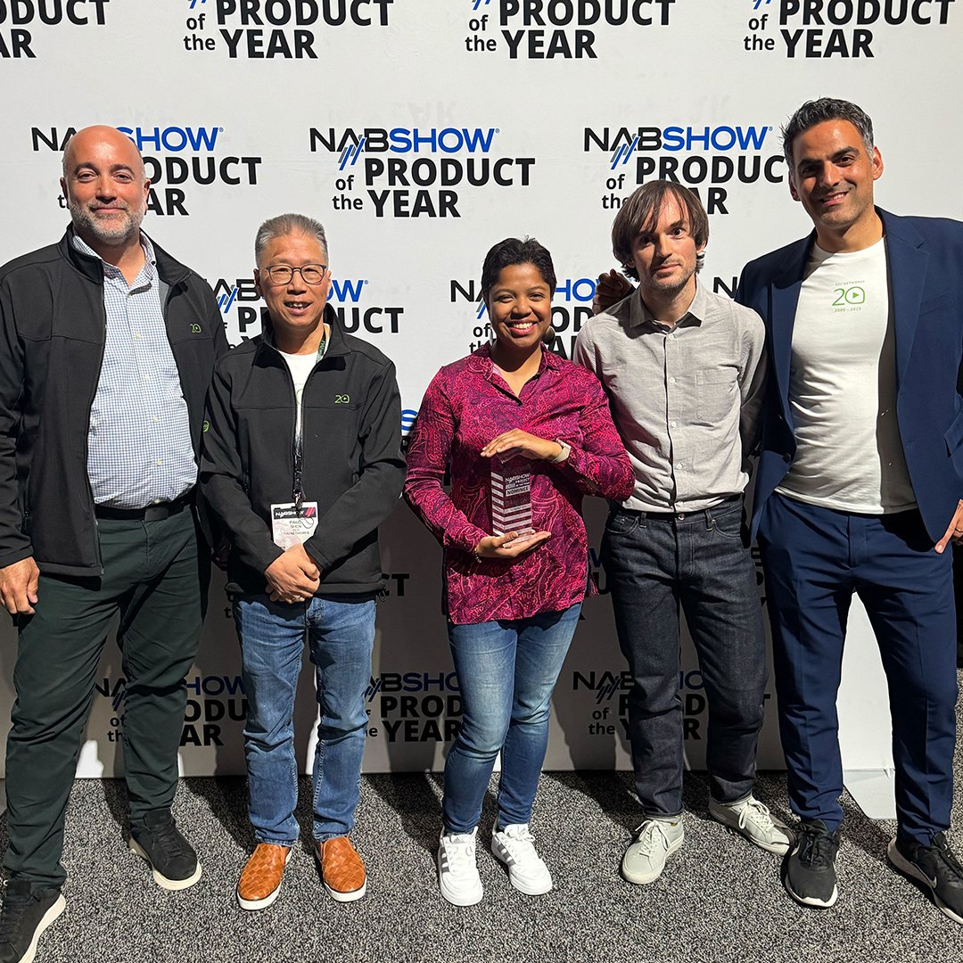 TVUNetworks's tweet image. Final day at #NAB2025! 🎉
Swing by Booth #W2120 (West Hall) to see:

🏆 NAB Project of the Year: Cloud DR for Paris 2024 w/ France Télévisions
📡 TVU MediaHub
🤖 AI Tools: Clipping, ads, transcripts
📶 5G Workflows

Don’t miss it! #TVUNetworks #LiveProduction