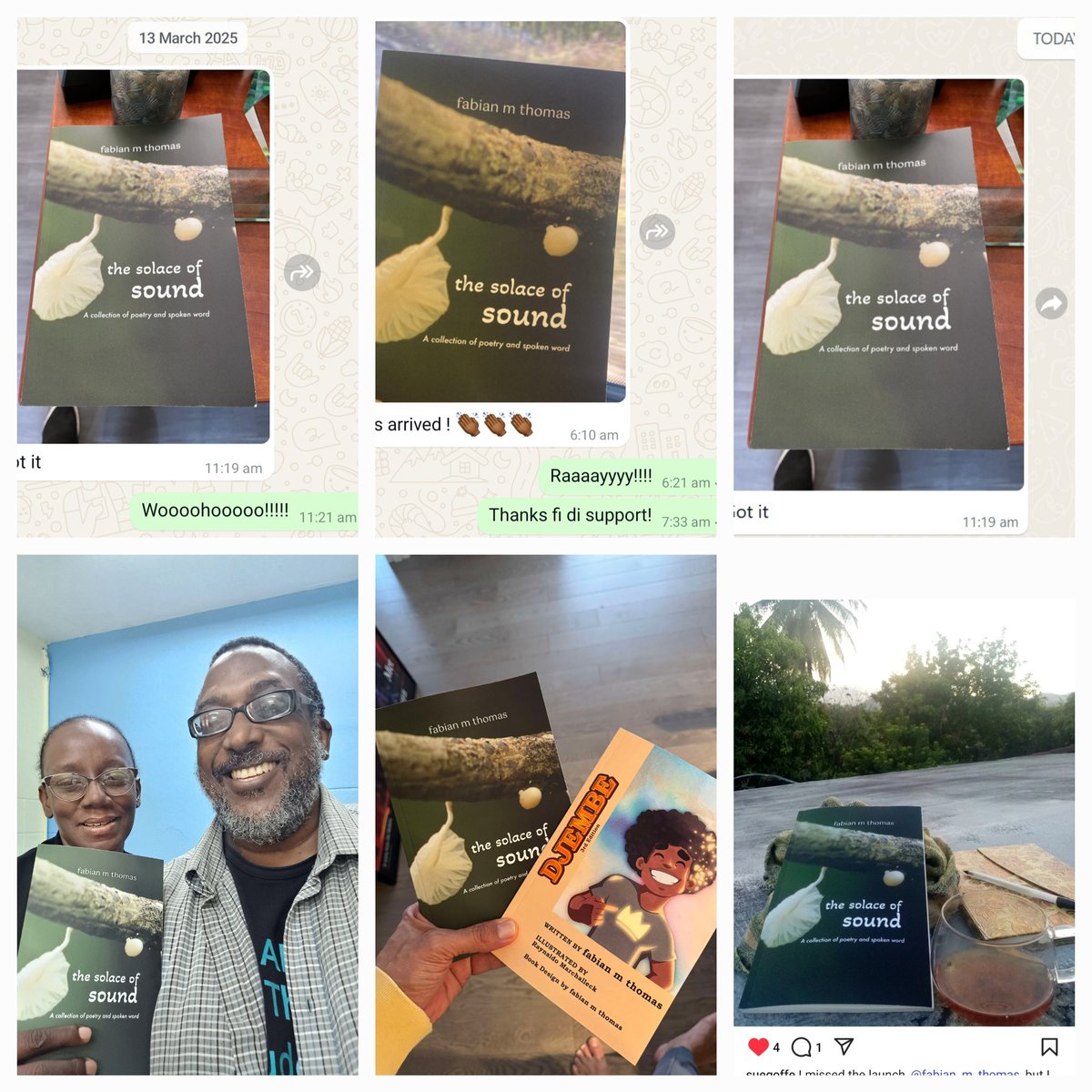 fabianmthomas's tweet image. All who buy dem copy of the solace of sound aready, put up unoo han! 🤓📚📖 #1
 #thesolaceofsound ##fabianmthomaspoet ##fabianmthomasiwrite