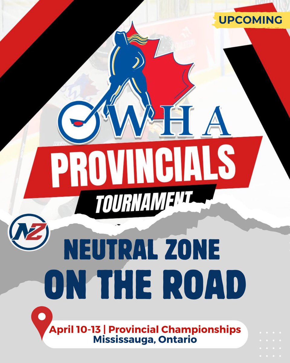 See you at Provincials this weekend! <a href="/OWHAhockey/">Ontario Women's Hockey Association</a>