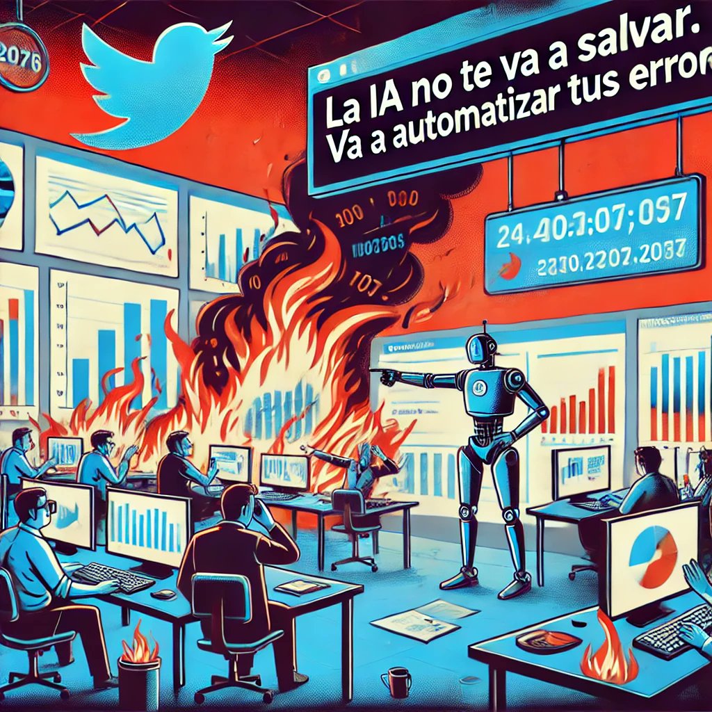 HorizonsIA's tweet photo. La IA no arregla nada si tú no sabes qué estás haciendo.
Usarla mal es más peligroso que no usarla.

👉Por qué las empresas que no entienden la IA… acabarán usándola mal
https://t.co/DoyJ6npeJs
#TransformaciónDigital #IAparaEmpresas #Automatización #TecnologíaConSentido https://t.co/LVQh1703mG