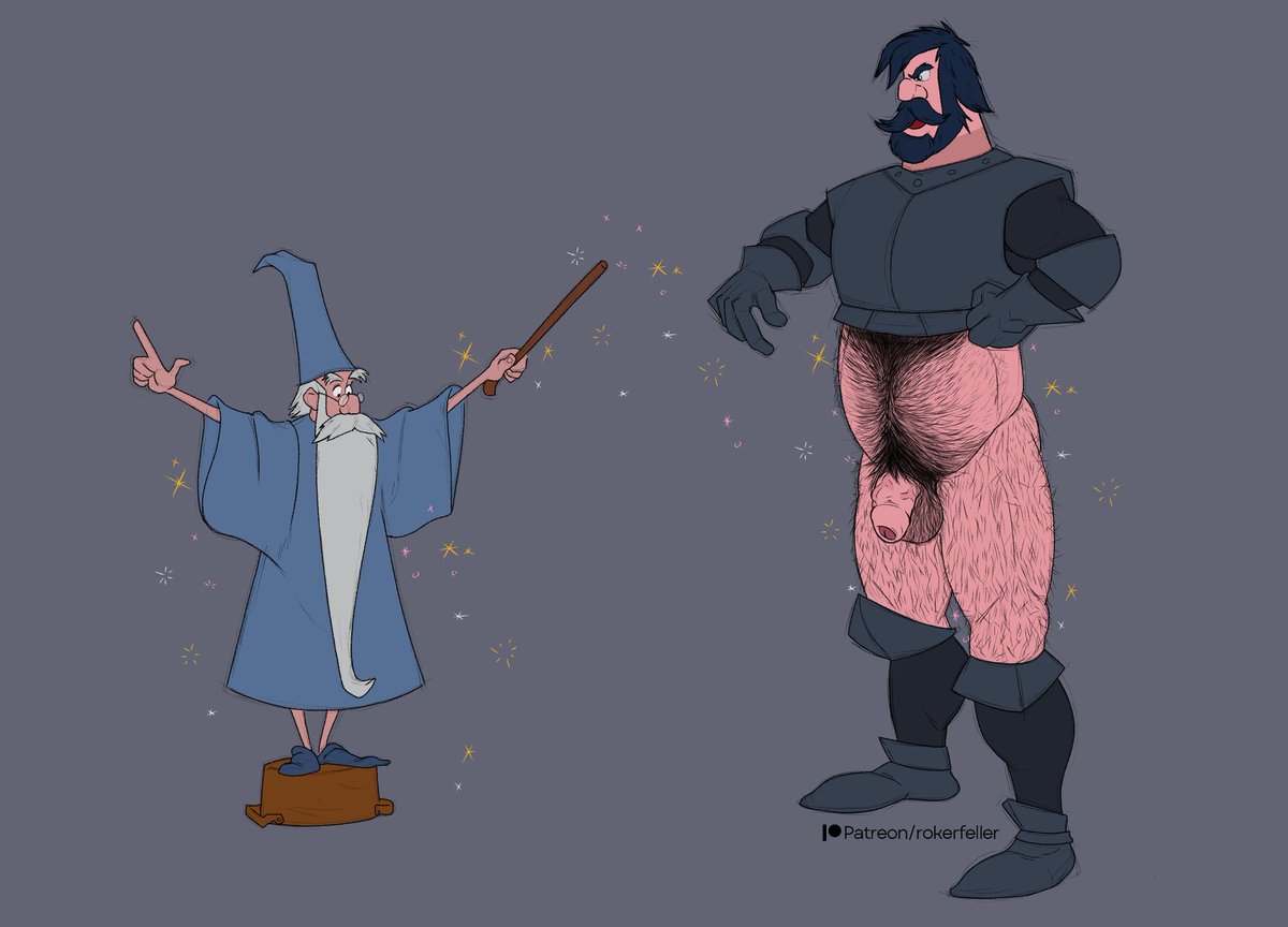 Merlin is a bit Merlin is a bit wicked 🤭 #rokerfellerart