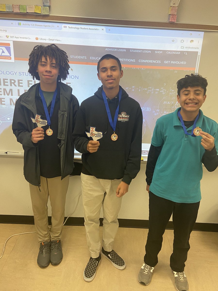 Alfredo Maldonado (@maldo_puentes) on Twitter photo Congratulations to Armando Garcia , Gavin Harris and Brandon Morales for being State Champions and National qualifiers on Microcontroller Design. <a href="/PaolaLlamaL/">Paola Llamas @GTT_Puentes</a> Mrs. Llamas and I are extremely proud of you. Congratulations to Armando Garcia , Gavin Harris and Brandon Morales for being State Champions and National qualifiers on Microcontroller Design. <a href="/PaolaLlamaL/">Paola Llamas @GTT_Puentes</a> Mrs. Llamas and I are extremely proud of you.