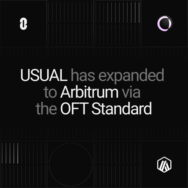 USUAL is now live on <a href="/arbitrum/">Arbitrum</a>!

With this deployment, <a href="/usualmoney/">Usual</a>'s $1.5B token suite is now live on Arbitrum.

Transfer USD0, USD0++, and USUAL 1:1 between chains today.