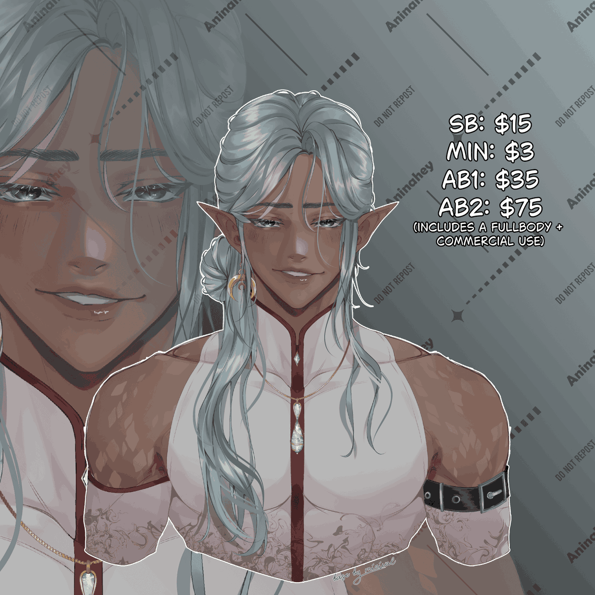 Aninahey's tweet photo. Who doesn't love a sassy elf? ππ
Read my rules and TOS here https://t.co/EjYslMYUBa
Art by me (Aninahey)
Base by MiriVal
#art #arte #openadopt #openadoptable #open #auction #adoptableauction #adoptauction #elfadopt #dnd #dndadopt #elfboy #animeboy https://t.co/ejI7AfYAvV