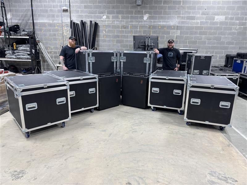 keynote_event's tweet photo. There's never a dull moment in the Keynote warehouse! New cases and stencils have arrived and are being prepped for delivery! 📦
.
.
.
.
.
.
.
.
.
.
.
.
#audiovisual #audio #lighting #eventequipment #EventAudio #eventplanning #corporateevents #dmvevents #DMV https://t.co/VW7LLZshCV