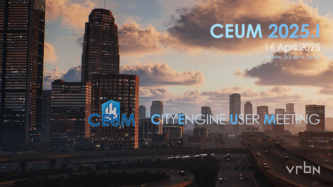 🎤 Call for Presentations: CEUM - CityEngine User Meeting. 🗓️ Join us on April 16, 5 - 8:30 PM CEST (8 AM PDT/11 AM EDT). Share your work with a community of CityEngine users by presenting your urban design work! Learn more: ow.ly/CZFA50VxyCa