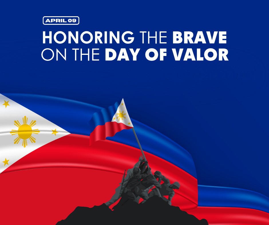 WH31gh7s's tweet photo. Today, we honor the courage of our heroes who fought for freedom. This Day of Valor, who's the most courageous person you know, and why?
#DayOfValor #ArawNgKagitingan #UnsungHeroes https://t.co/qyHJ1xMI7u