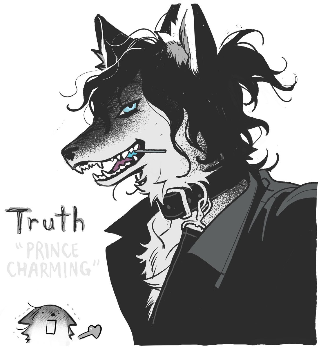 so basically truth is a terrible mix of manipulative, toxic asshole and..... dodo's favorite "badboy archetype". 
So ruben doesn't really like him..........  and that amuses truth greatly 😠 