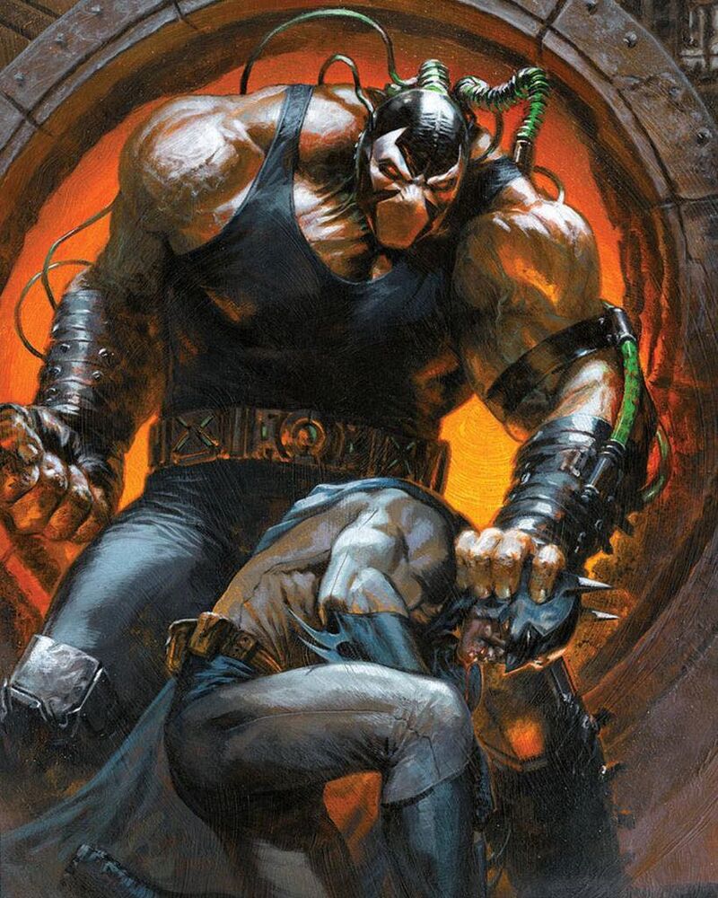 MakeMyComicRare's tweet photo. #BatmanVsBane by #GabrieleDellOtto #Batman #Bane #DCU #DCComics #ComicBookArt #Art https://t.co/gPVbggG2NN