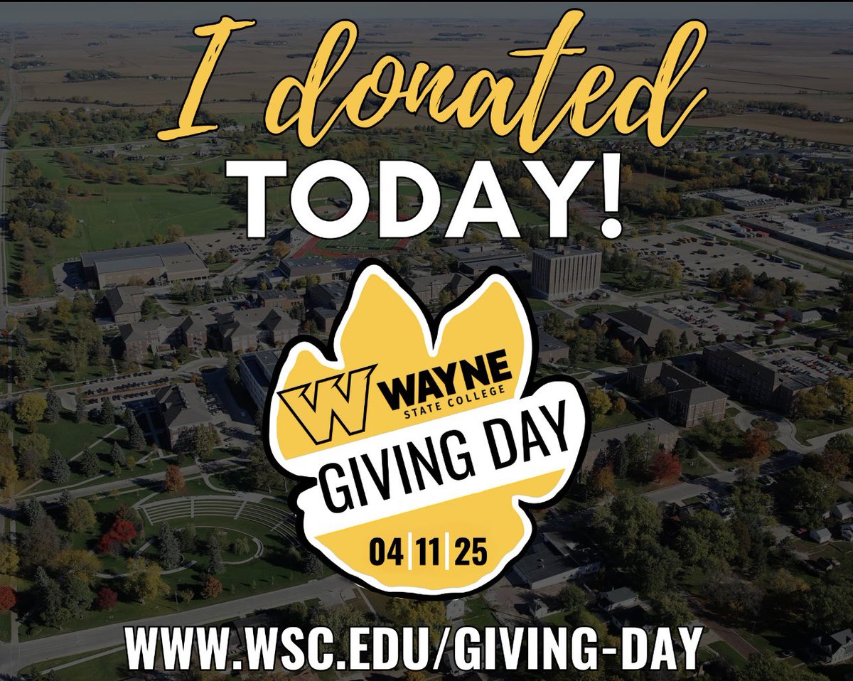 Did you support Wildcat Women's Basketball for Giving Day? Click. Save. Share.Www.wsc.edu/giving-day