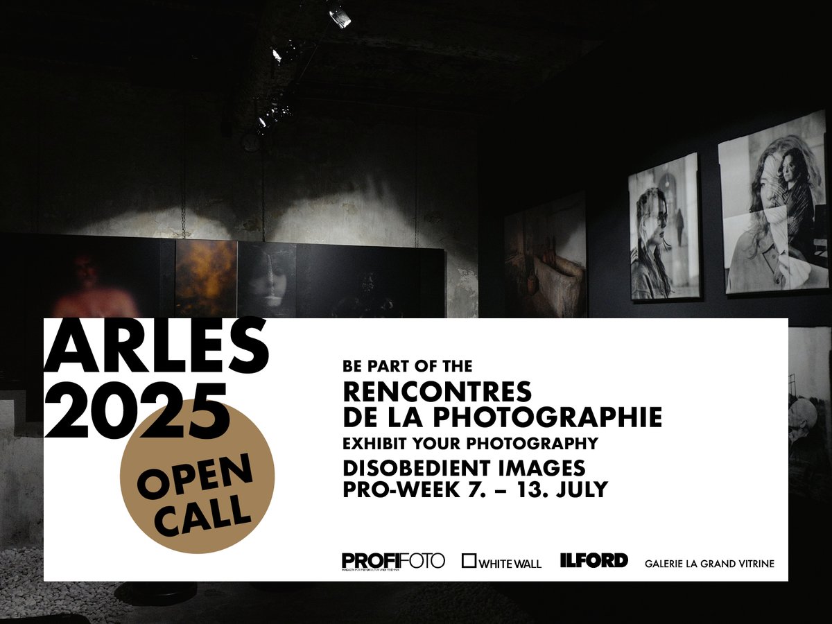 Your pictures at the Rencontres in Arles 2025!
ProfiFoto(s) @ Arles 2025
Call for Entries - DISOBEDIENT IMAGES
For the 4th time, we, in coop. with <a href="/WhiteWall_Lab/">WhiteWall</a>  and <a href="/ILFORDPhoto/">ILFORD PHOTO</a>, offering photographers the opportunity to exhibit their work. Read more:
site.picter.com/profifoto-arle…