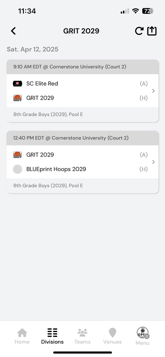 2029’s schedule is up!! Let’s rock! <a href="/NikeEYB/">EliteYouthBasketball</a>