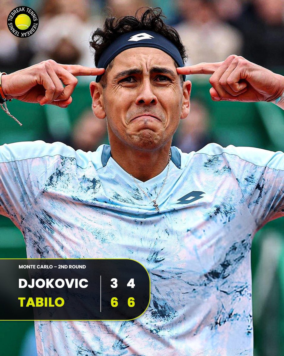 tiebreaktennis_'s tweet image. TABILOOOO! 🤯

📸Getty 
#tabilo #djokovic #rolexmcmasters #tiebreaktennis