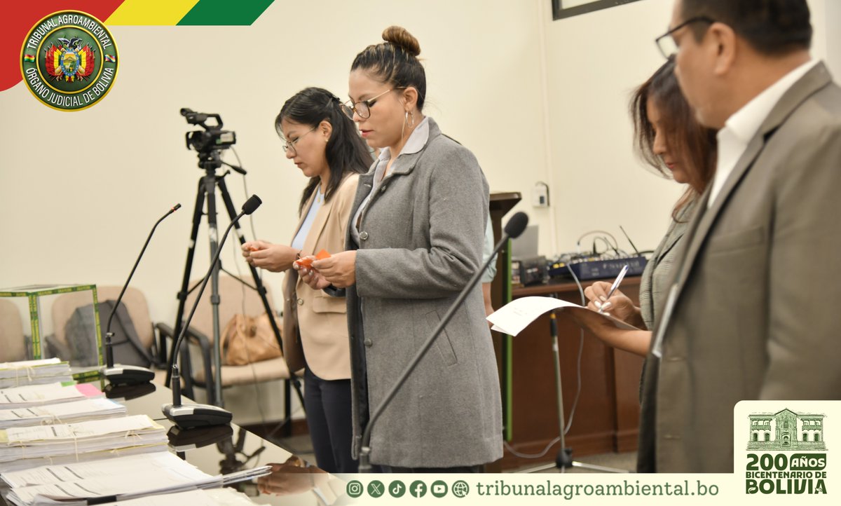 EL TRIBUNAL AGROAMBIENTAL REALIZA SORTEO PÚBLICO DE CAUSAS PARA AGILIZAR PROCESOS Y FORTALECER LA TRANSPARENCIA