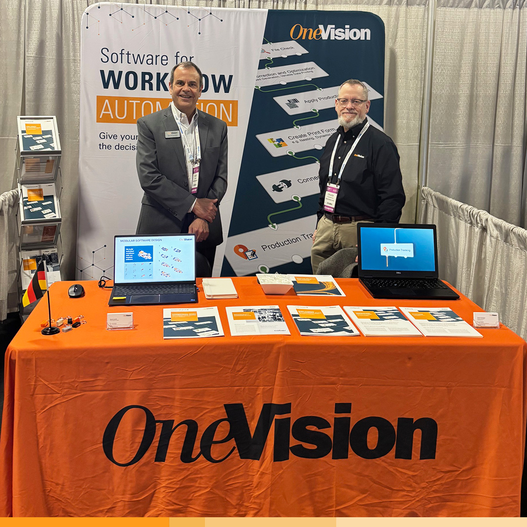 🇨🇦 Let’s connect between April 9-11 at <a href="/graphicscanada/">Graphics Canada Expo</a>  Expo and get an insight of our #automation &amp; smart factory solutions!

📌 Stop by at booth 5605 for a live demonstration and to chat with our colleagues about your possibilities with OneVision Software! 💡

#RoadToAutomation