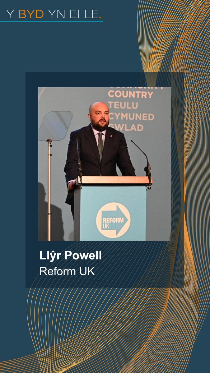 Y Byd yn ei Le (@ybydyneiles4c) on Twitter photo Yn wynebu cwestiynau <a href="/CHafJones/">Catrin Haf Jones</a> yr wythnos hon fydd Arweinydd Tîm Cyfathrebu Reform UK yng Nghymru, <a href="/LlyrPowell/">Llŷr Powell</a>.
Yfory am 21:00 ar <a href="/S4C/">S4C 🏴</a>. Yn wynebu cwestiynau <a href="/CHafJones/">Catrin Haf Jones</a> yr wythnos hon fydd Arweinydd Tîm Cyfathrebu Reform UK yng Nghymru, <a href="/LlyrPowell/">Llŷr Powell</a>.
Yfory am 21:00 ar <a href="/S4C/">S4C 🏴</a>.