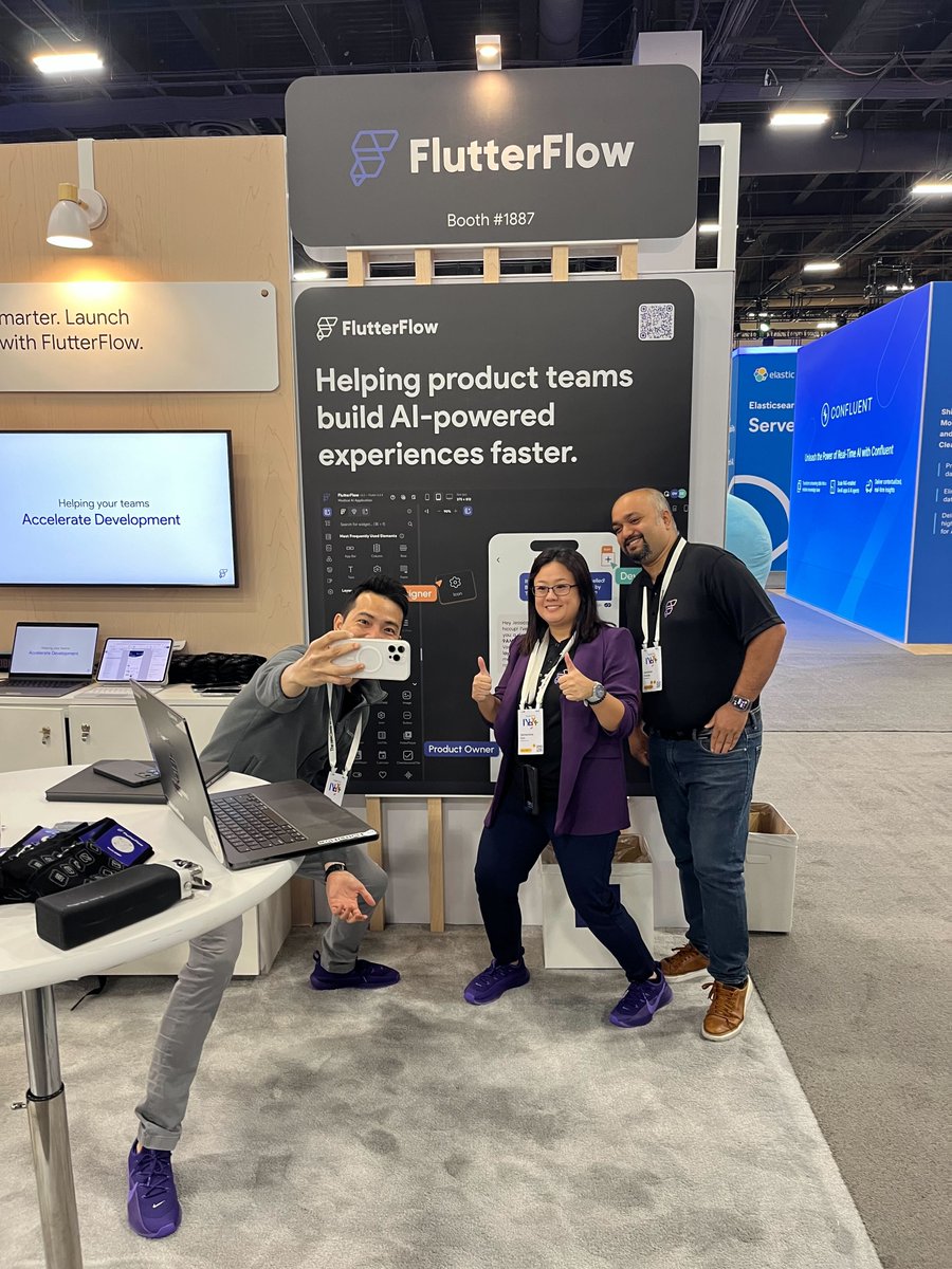 flutterflow's tweet image. 📍 The FlutterFlow booth (#1887) is now open at #GoogleCloudNext 🚀
Stop by to see how teams are designing, building, and scaling apps visually, with powerful Google Cloud integrations behind the scenes.
📆 Check out our full schedule + book time with our team:
👉…