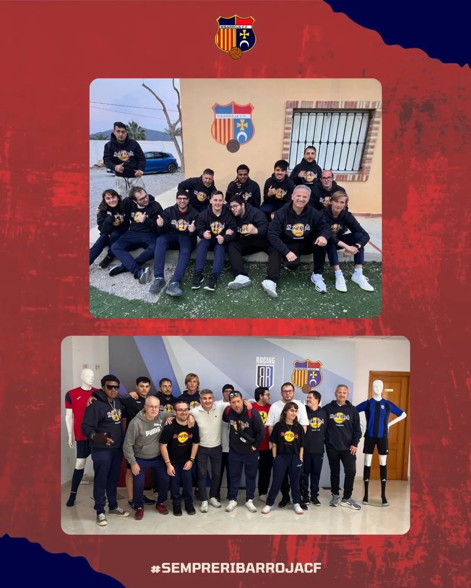 Nuestro equipazo inclusivo jugará este fin de semana la tercera jornada de la liga de fútbol inclusive.
Se medirá al C.D. Acero y al F.B.Denia.
¡Os deseamos toda la suerte del mundo chicos! 
¡SOIS LOS MEJORES!

<a href="/ayto_riba_roja/">Ayto Riba-roja</a>
@lfi_inclusivo
#sempreribarrojacf
#somosinclusivos