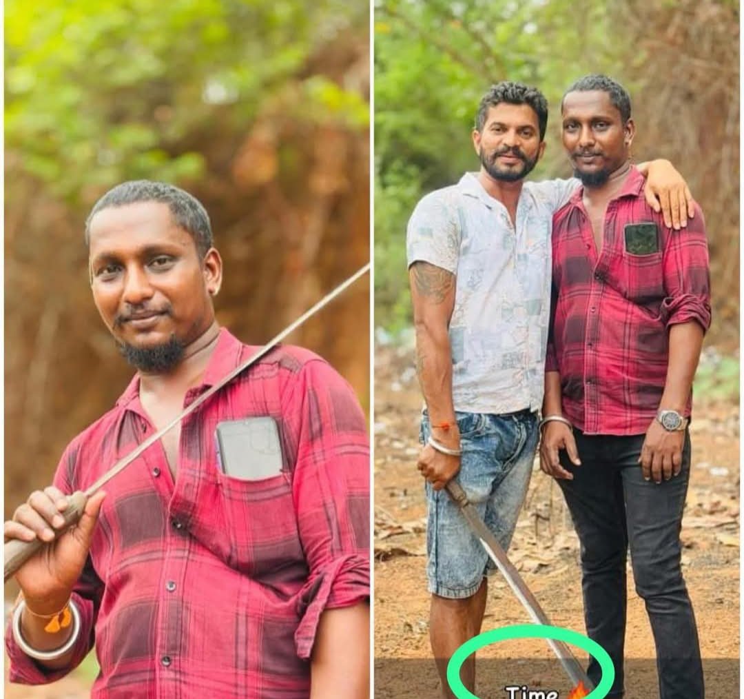 ಶಾಫಿ ಬೆಳ್ಳಾರೆಯ ಹಣೆಗೆ ಮುತ್ತಿಕ್ಕಿದ್ದನ್ನು ರಾಷ್ಟ್ರೀಯ ದುರಂತವೆಂದು ಪ್ರೈಮ್  ಟೈಮ್ ನ್ಯೂಸ್ ಮಾಡಿದ ಮಡಿಲ ಮಾಧ್ಯಮಗಳಿಗೆ ಪುತ್ತೂರಿನ ಸಂಟ್ಯಾರ್ ನ ಸುಜಿತ್ ಬಂಗೇರ ಮತ್ತು ಪುಟ್ಟಣ್ಣ ಮರಿಕೆ ಎಂಬ ಭಜರಂಗದಳದ ಭಯೋತ್ಪಾದಕರು ಸ್ಟೇಟಸ್ ನಲ್ಲಿ ತಳುವಾರು ಹಿಡಿದು ಹಾಕಿದ ಪೋಸ್ಟಿಗೆ ಸೊಲ್ಲೆತ್ತದ ಮಾರಿಕೊಂಡ ಮಾಧ್ಯಮಗಳಿಗೆ ದಿಕ್ಕಾರ 
<a href="/spdkpolice/">Dakshina Kannada District Police</a>