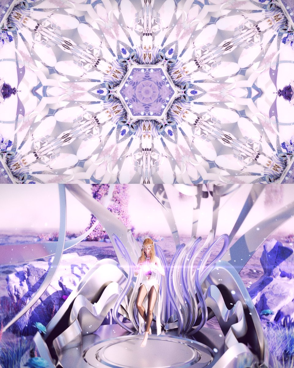 stills from my latest visualizer for 'Awake' by  Izyperry 

full visualizer - link in bio

🟢 Made with <a href="/nvidiastudio/">NVIDIA Studio</a> drivers