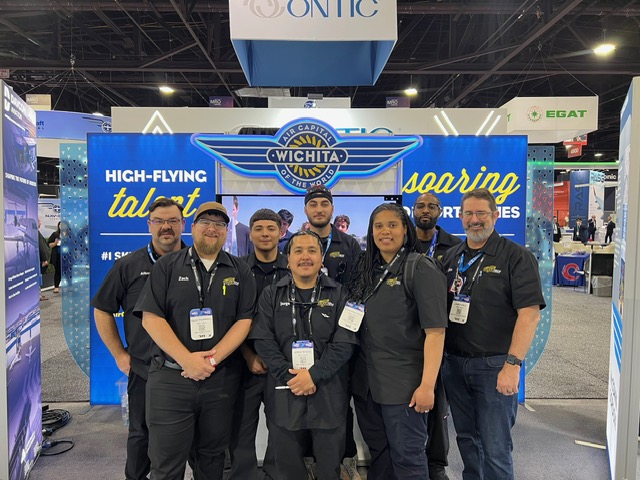 Shout out @WSUTech's Aerospace Maintenance Council Competition team for stopping by our booth at #MROAmericas! Representing the region, their skills highlight our diverse talent pipeline.

🔗 Learn more about their Aviation Maintenance Technology program: bit.ly/4iaNAR1