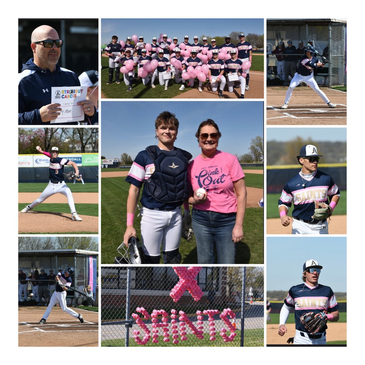 stasaints_bsb's tweet image. Thank you to everyone who supported our 2025 #Pinkout25 Game. 🎀@GoAquinasSaints #BeatCancer