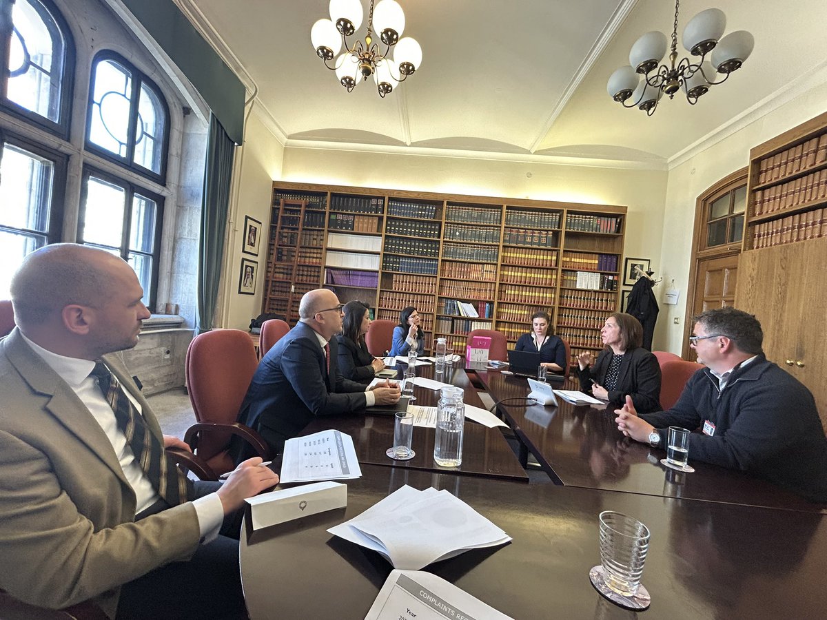 ILD_Albania's tweet photo. Very interesting sharing of experiences with the Judicial Conduct Investigations Office
on the complaints procedure and on the misconduct of judges. #HIJ๐ฆ๐ฑ #JCIO๐ฌ๐ง https://t.co/NSxvb2gvB7