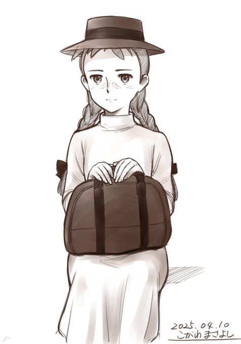 習作42("赤毛のアン"よりアン・シャーリーさん 