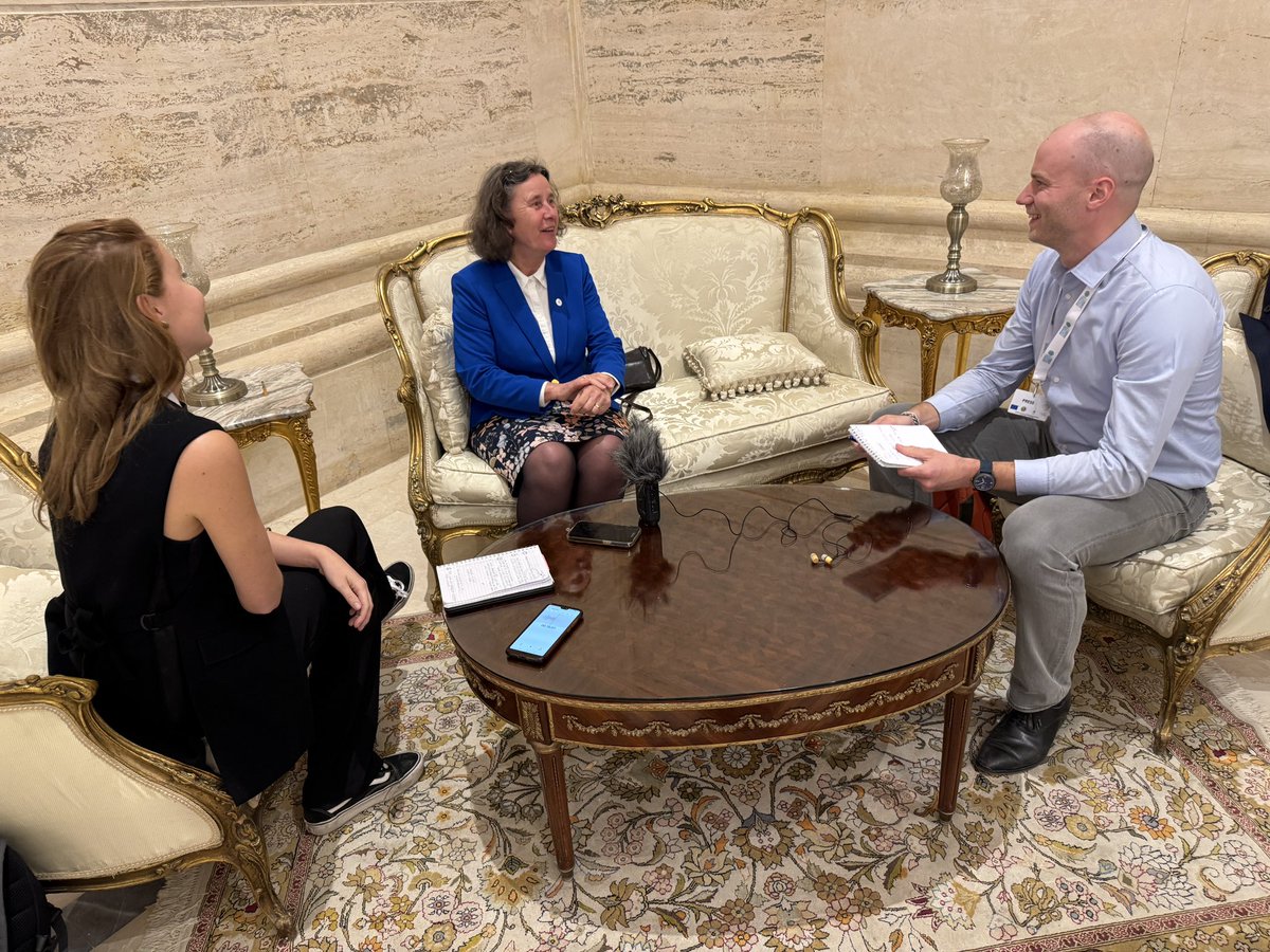 Minister Faber is even in Egypte. Ik sprak haar met FD-collega <a href="/CharlieUbbens/">Charlie Ubbens</a> over (het tegenhouden van) illegale migratie en samenwerkingen met Egypte. Morgenochtend verslag op <a href="/trouw/">Trouw</a>