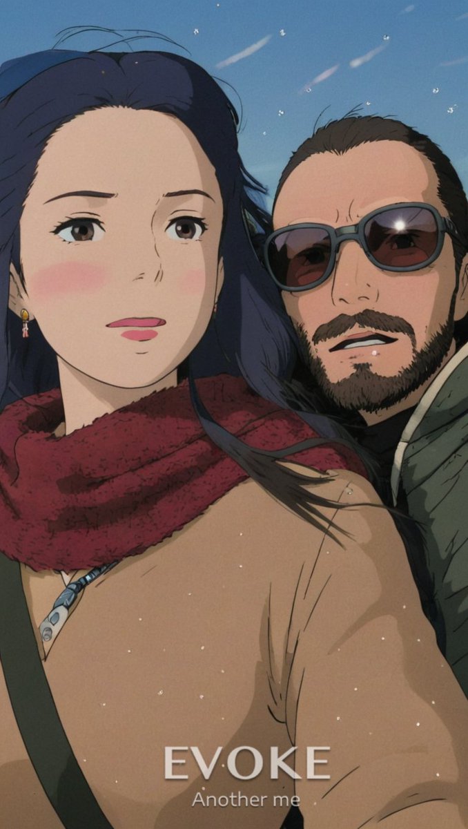 Sarah_993_'s tweet photo. Ghibli style ❤️ https://t.co/EWpcsF4ctg
