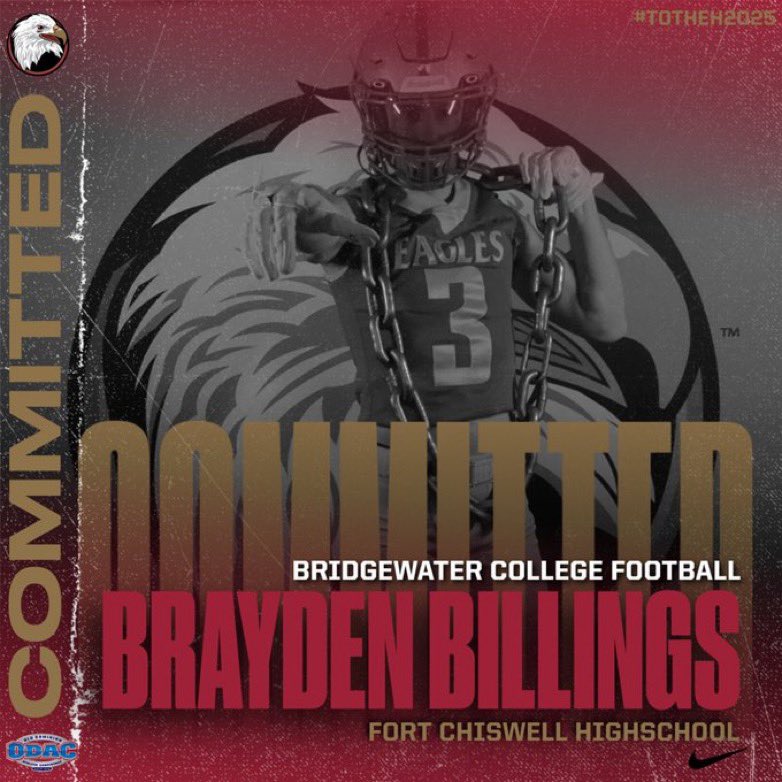 110% committed! Thank you to all the coaches, family, and friends who have pushed me! 🦅