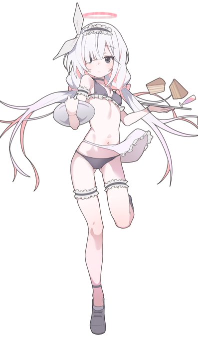 #ブルアカ  maid plana 