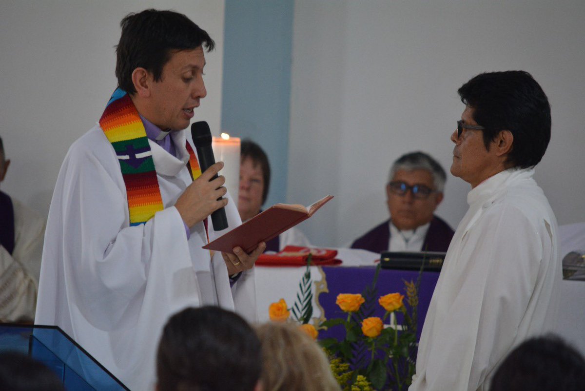Celebramos la ordenación del Pastor Teodoro, exalumno de la Escuela Luterana de Teología, en el marco de nuestra Asamblea Nacional. ¡Damos gracias a Dios por su vida y ministerio! 🙌✨