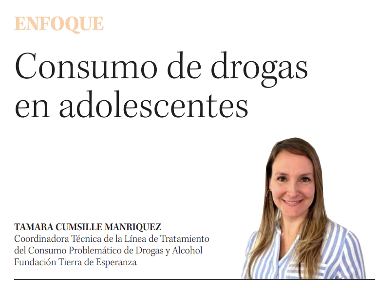 Hoy nuestra columna de opinión en
<a href="/DiarioConce/">Diario Concepción</a>
. Una mirada al consumo de drogas en adolescentes y la importancia de la prevención. vía
<a href="/DiarioConce/">Diario Concepción</a> diarioconcepcion.cl/opinion/2025/0…