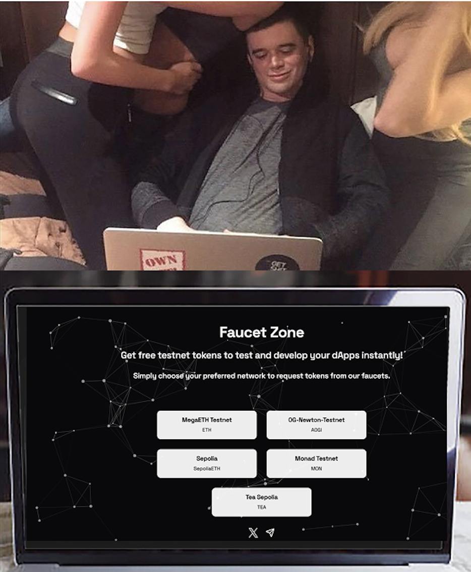faucetzone_xyz's tweet photo. MAKE A MEME CONTEST 🤣
250 #MON | 24hrs ⏰

Tasks are simple but we'll check 🧐
🔻 Follow @faucetzone_xyz 
🔻 Like & Retweet
🔻 Make a meme. Suggest using https://t.co/la4RvFmKXy or https://t.co/k97vLH53EL.
🔻 Tag @faucetzone_xyz, drop ur meme and addy in the comment 👇

GLHF💜