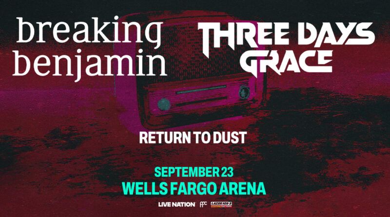 ListenIowa's tweet image. Breaking Benjamin and Three Days Grace set to play Wells Fargo Arena in September.
buff.ly/XDPmINY
@iaeventscenter