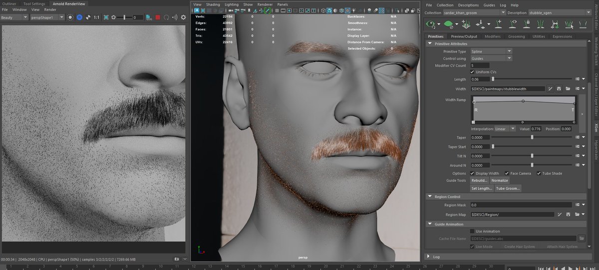 camoohk's tweet photo. Old groom made for my mentors likeness sculpt of manoj bajpayee. 
@BajpayeeManoj
#ZBrush #characterdesign #characterart https://t.co/1UXO5NbAua