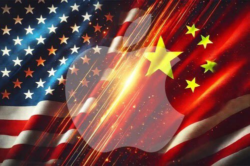 criptoeli's tweet image. 🚨 📉Apple pierde $775.000 millones por la guerra arancelaria: ¿el fin del imperio #iPhone en China?
Tras el nuevo arancel del 104% impuesto a productos chinos por EE.UU., las acciones de #Apple se desplomaron, borrando $775 mil millones de su valor de mercado #aranceles #Trump