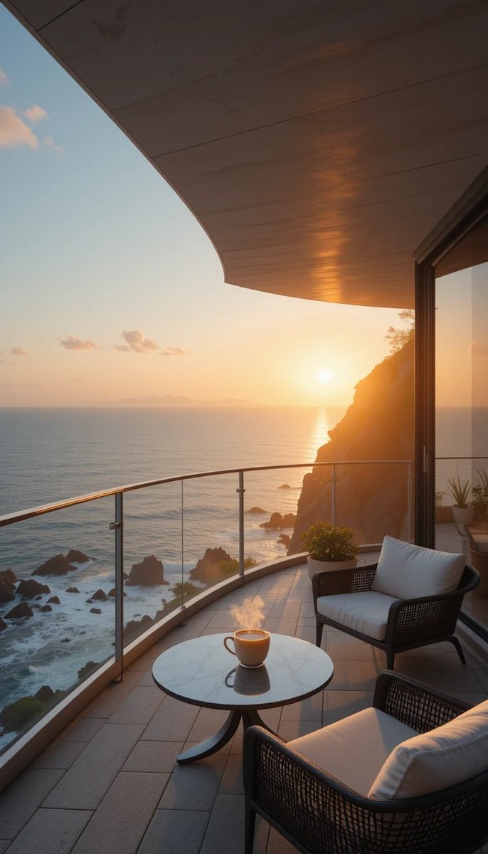 Lewisfinds's tweet photo. Which Dream Balcony Are You Starting Your Mornings On?”#AestheticQuiz #PickYourView #DreamBalcony #MorningVibes https://t.co/SPFvC86frp