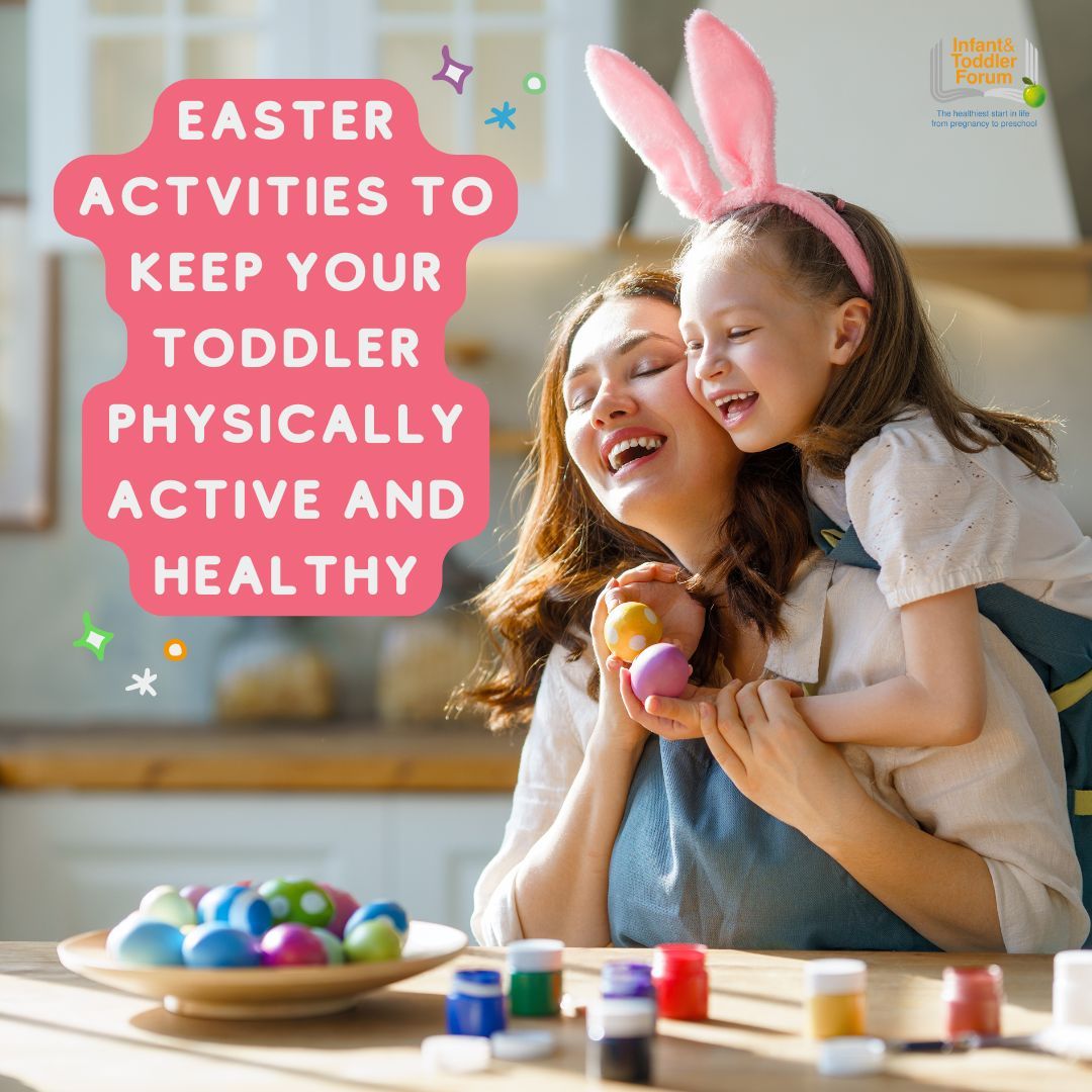 Encouraging toddlers to keep physically active will help them to develop movement skills, stay a healthy weight and keep a healthy heart. Swipe for fun activity ideas that will keep your toddler active and entertained this Easter! 

Click the link to find out more: