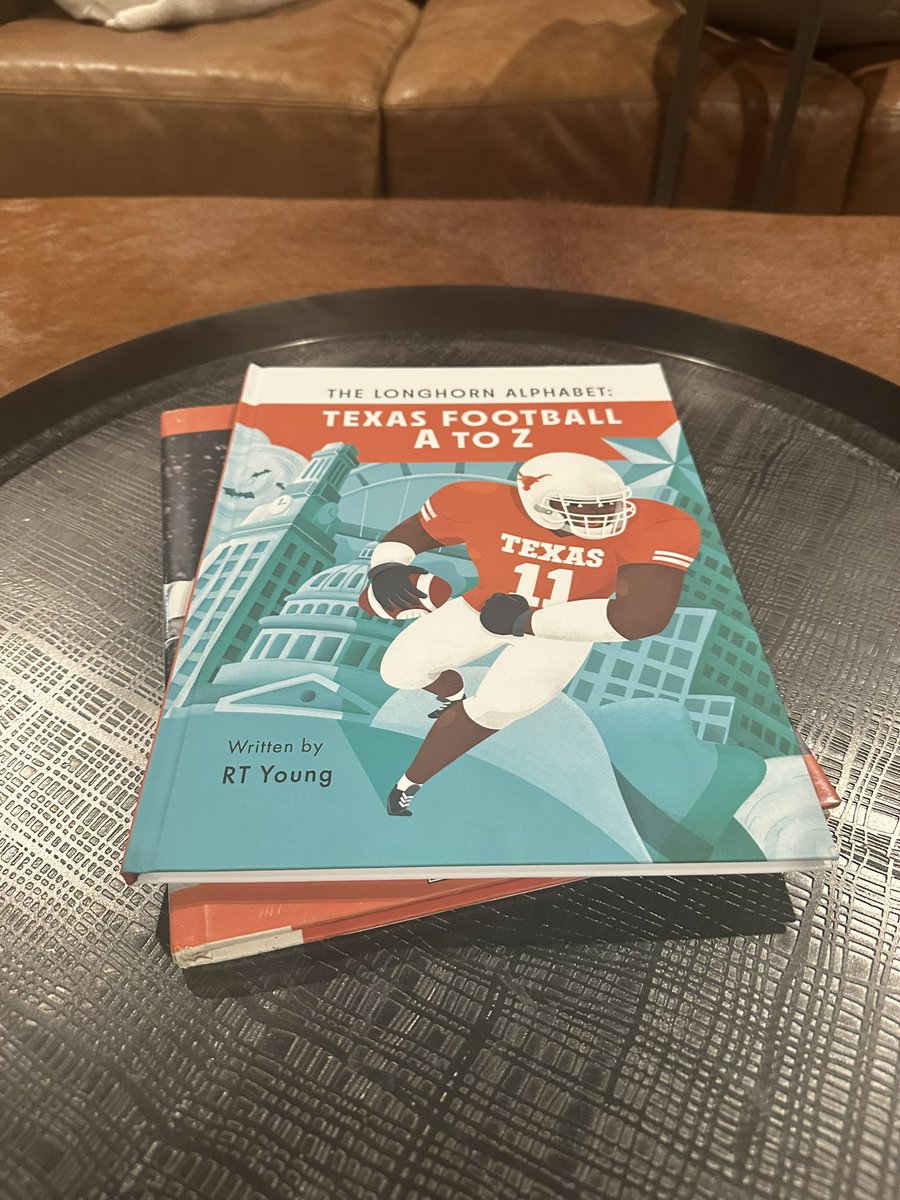 Great art, great content, perfect for our Longhorn room!