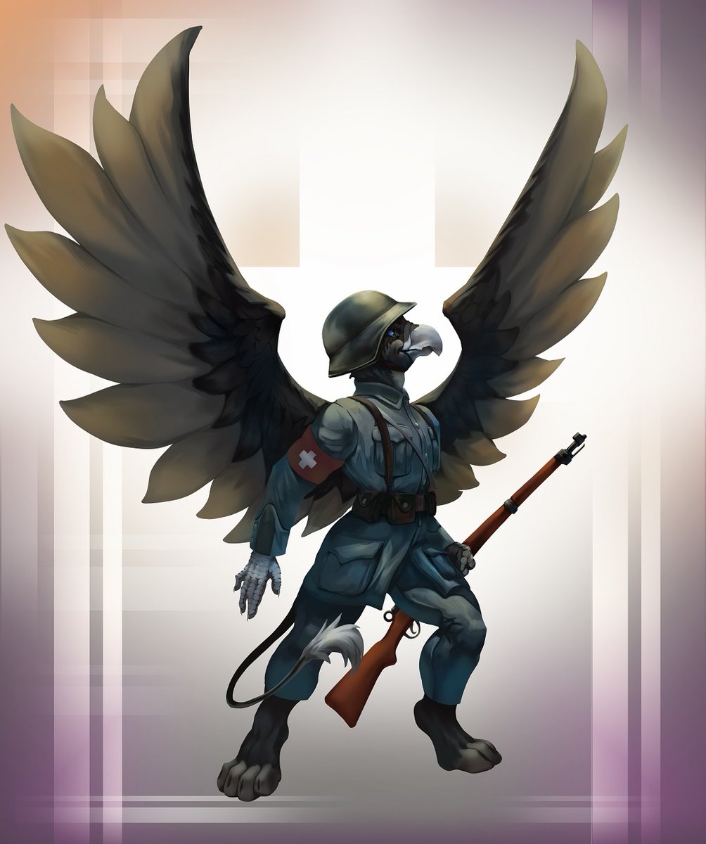 thepimpartist's tweet photo. Hi! I'm thepimpartist, a furry artist since 2017, specializing in military and historical artwork.
Here are some of my favorite pieces, both recent and older.
You can see more of my art at: https://t.co/yrQKxW7kU3

#PortfolioDay #PORTFOLIODAY2025 https://t.co/ApeO38DdwV