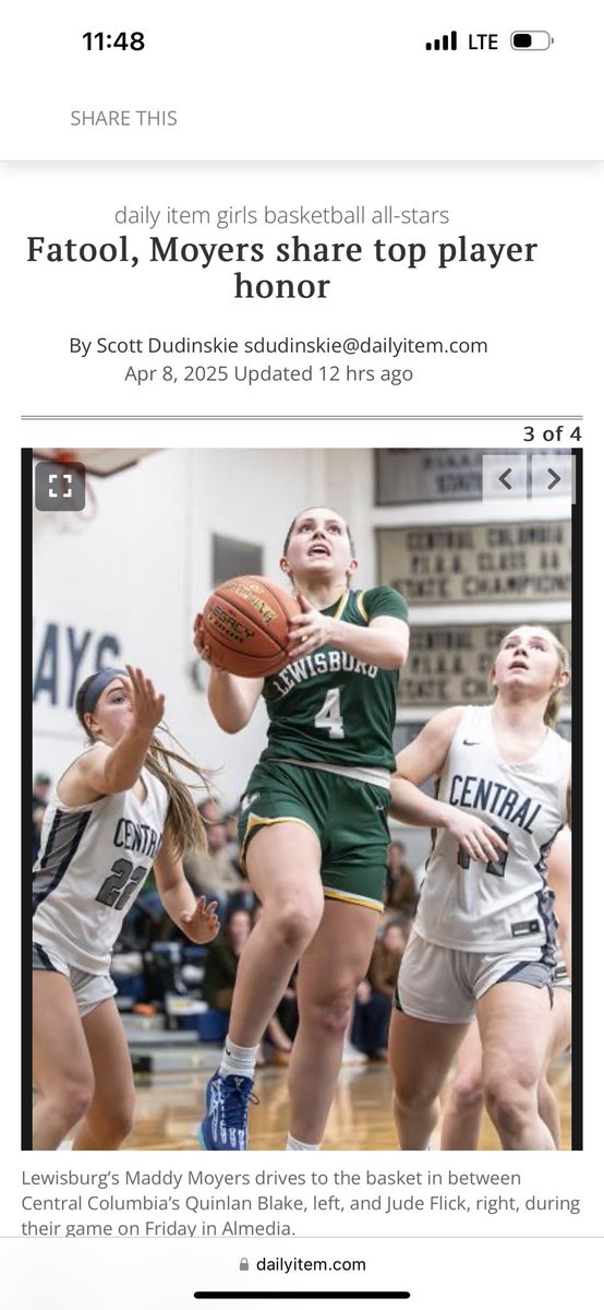 maddy_moyers's tweet photo. Extremely honored to be named Co Daily Item Player of the Year!! Thank you to @ScottDudinskie for the awesome article and congrats to my teammates @TOsunde14, @Avamotto1223, and Addy Wuerdeman for being recognized as well!! @KSProspects 
https://t.co/LHxayK5k57 https://t.co/7HJwQSibTq