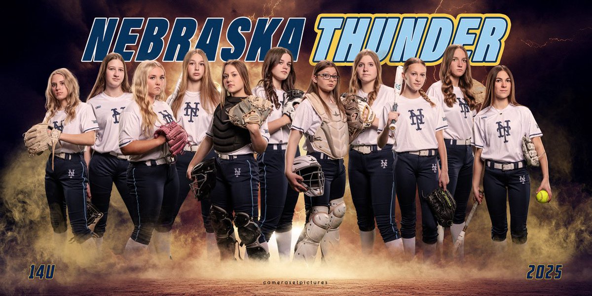 Excited to watch these ladies compete this season ⚡️🥎💙💛