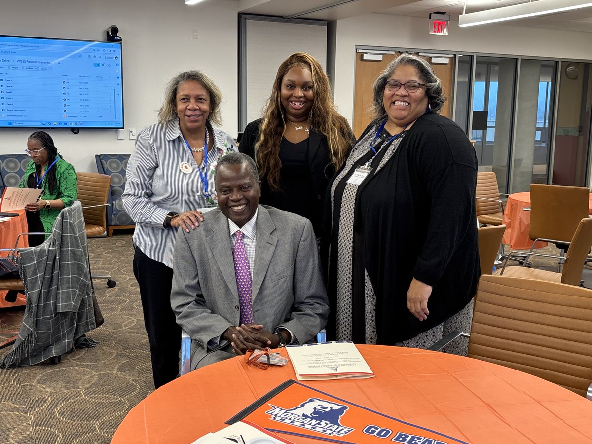 morganstateengl's tweet photo. #EnglishIsLIT! On April 3rd, Morgan State's Women, Gender, and Sexuality Studies hosted its Second Annual Women, Gender, and Sexuality Studies Graduate Symposium. It was a fantastic program with engaging presentations on this year's theme, “Big Wheels Keep on Turnin’”. https://t.co/8IHM77smOL