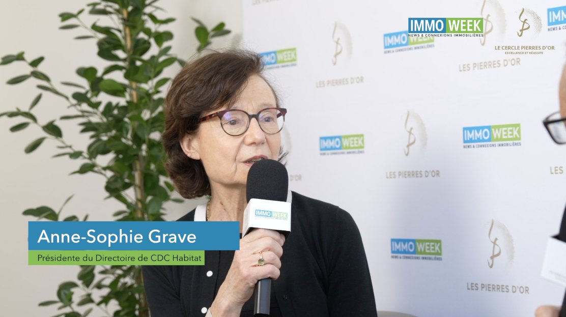 Anne-Sophie Grave pdte de <a href="/CDC_Habitat/">Groupe CDC Habitat</a> commente les résultats 2024, évoque les plans de soutien mis en place, parle d’une opération de cession de l’ordre de 5 000 à 6 000 #logements dans l’ensemble des #territoires et bien plus encore !
&gt;&gt; urls.fr/6w_UWq